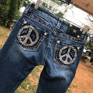 Miss me peace jeans skinny